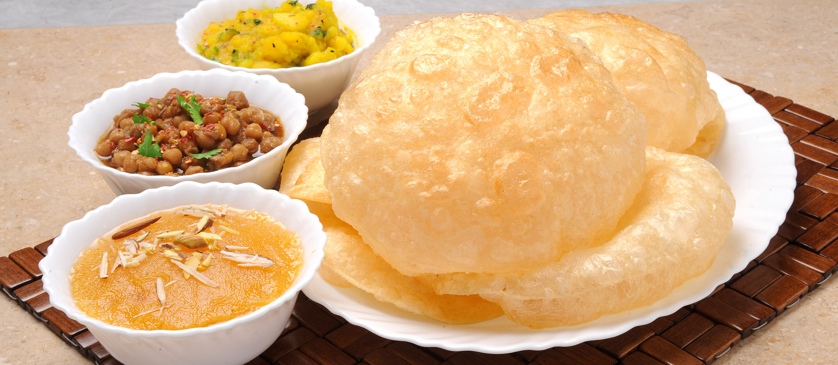 Halwa Puri Breakfast