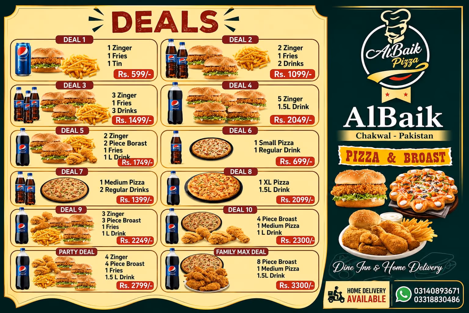 AlBaik Special Deals