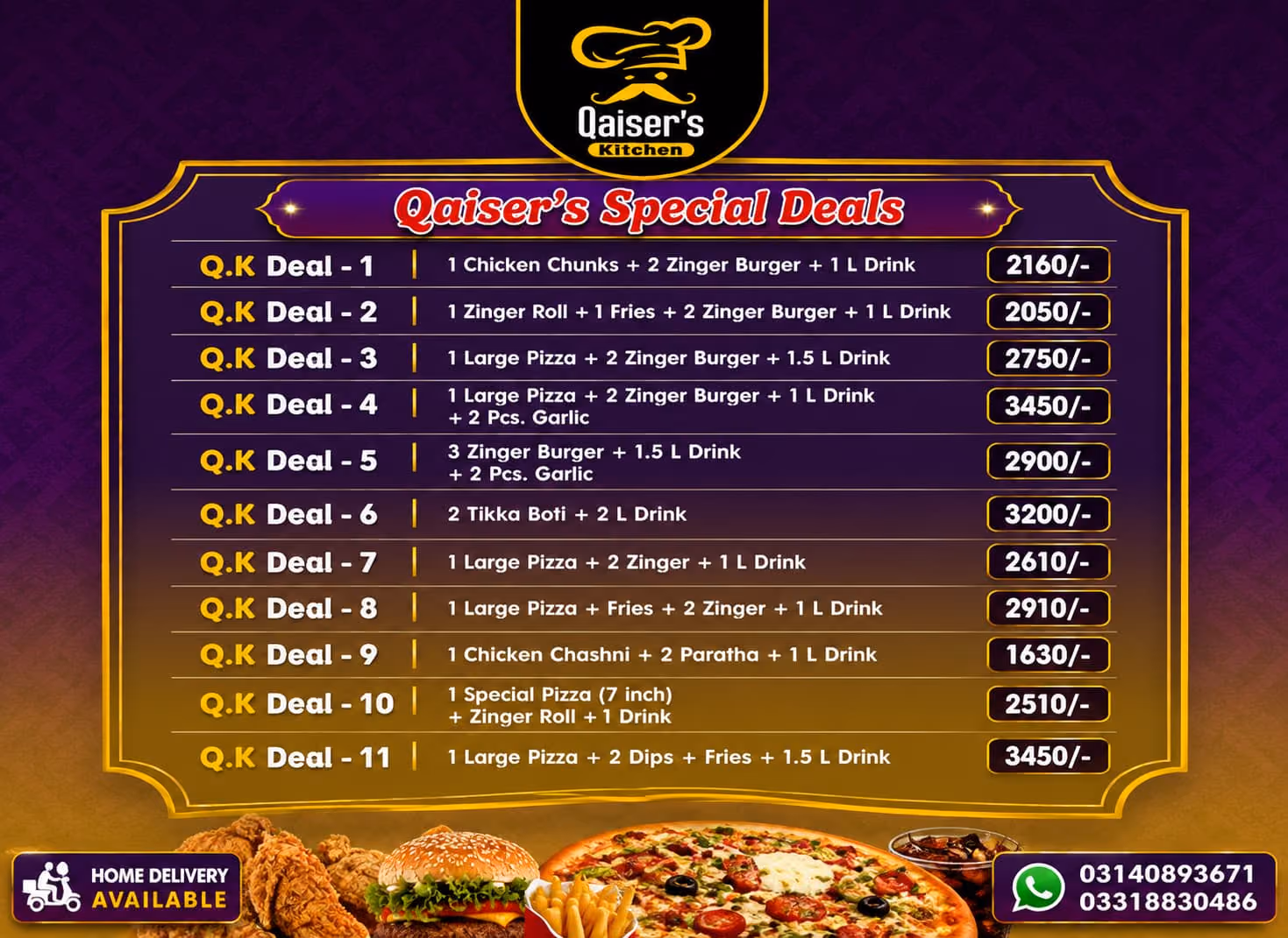 Qaiser's Kitchen Deals