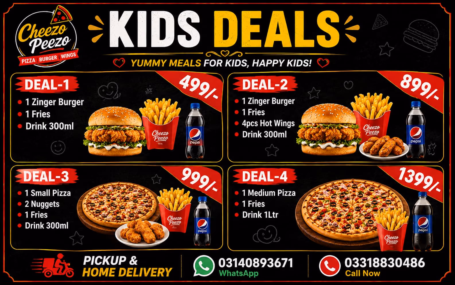 Cheezo Peezo Kids Deals