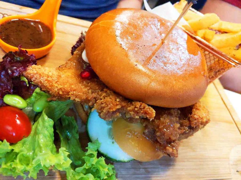 Molten Chicken Burger