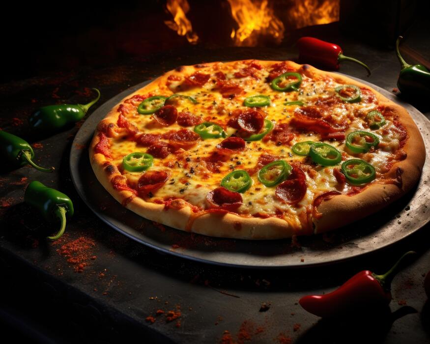 Hot & Spicy Pizza