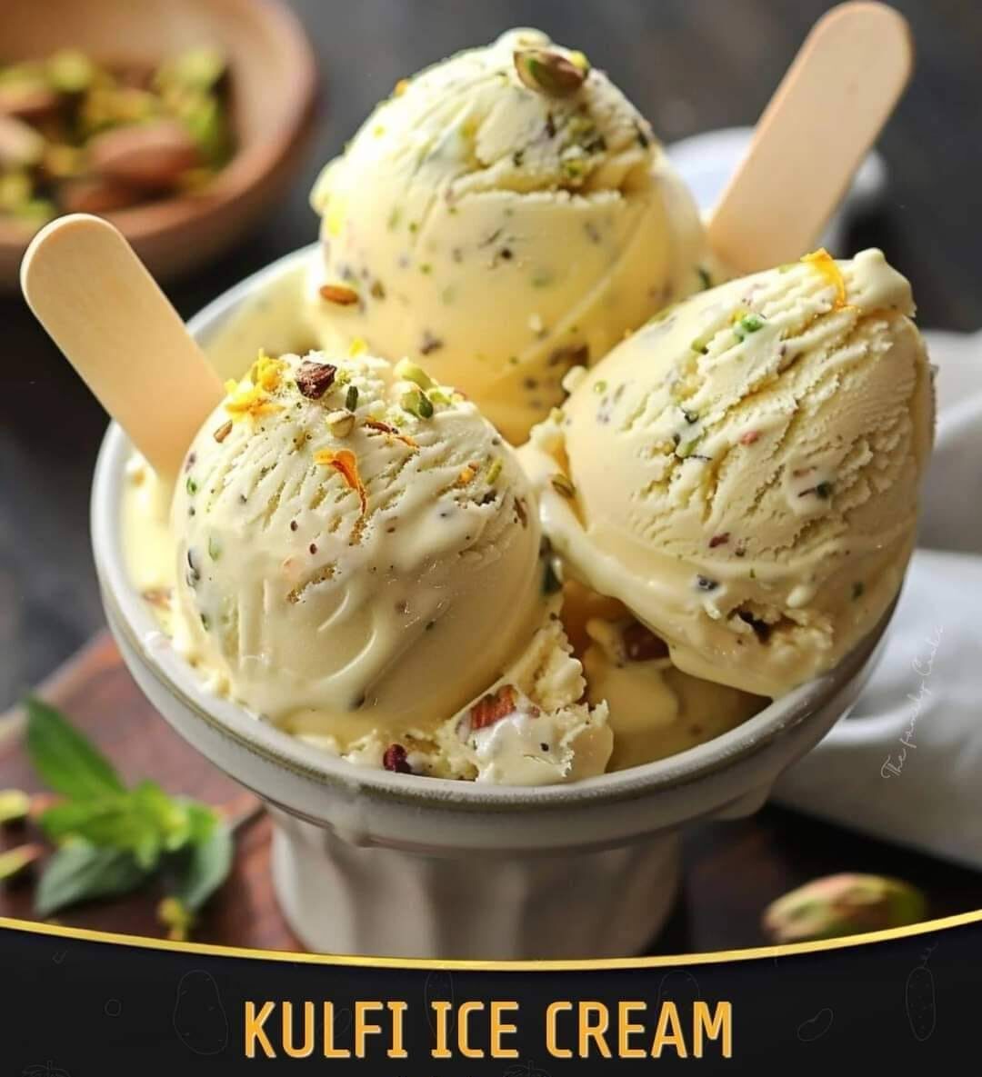 Kulfa Ice Cream (2 Scoops)