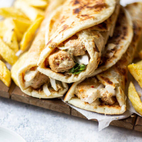 Chicken Malai Jumbo Roll
