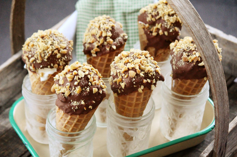 Nutty Cone