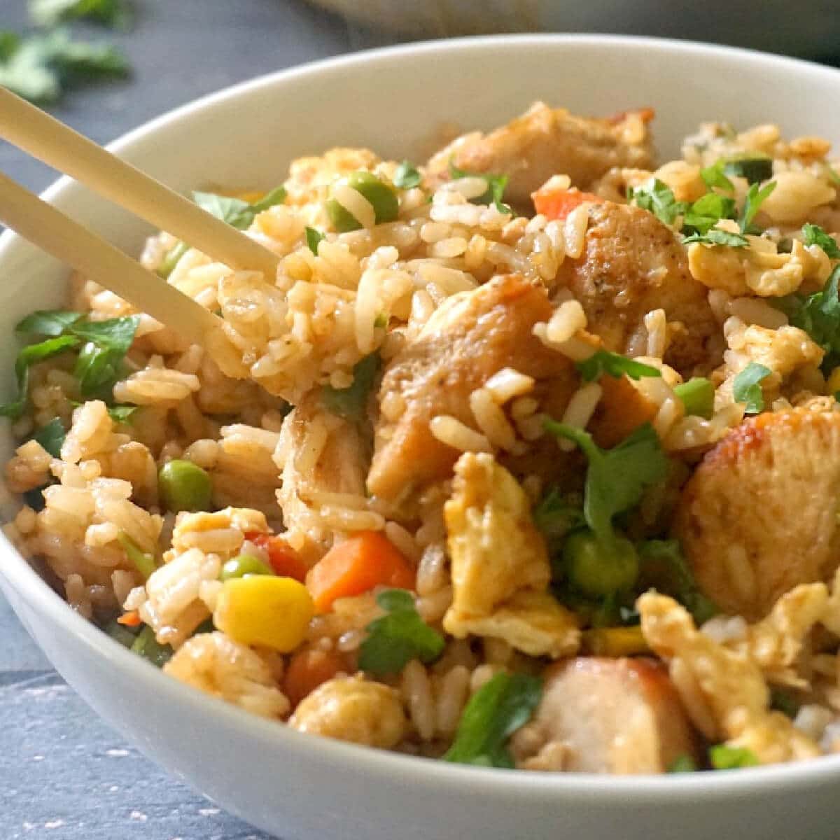 Chicken Egg Fried Rice