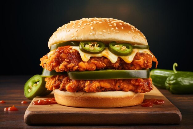 Spicy Chicken Burger