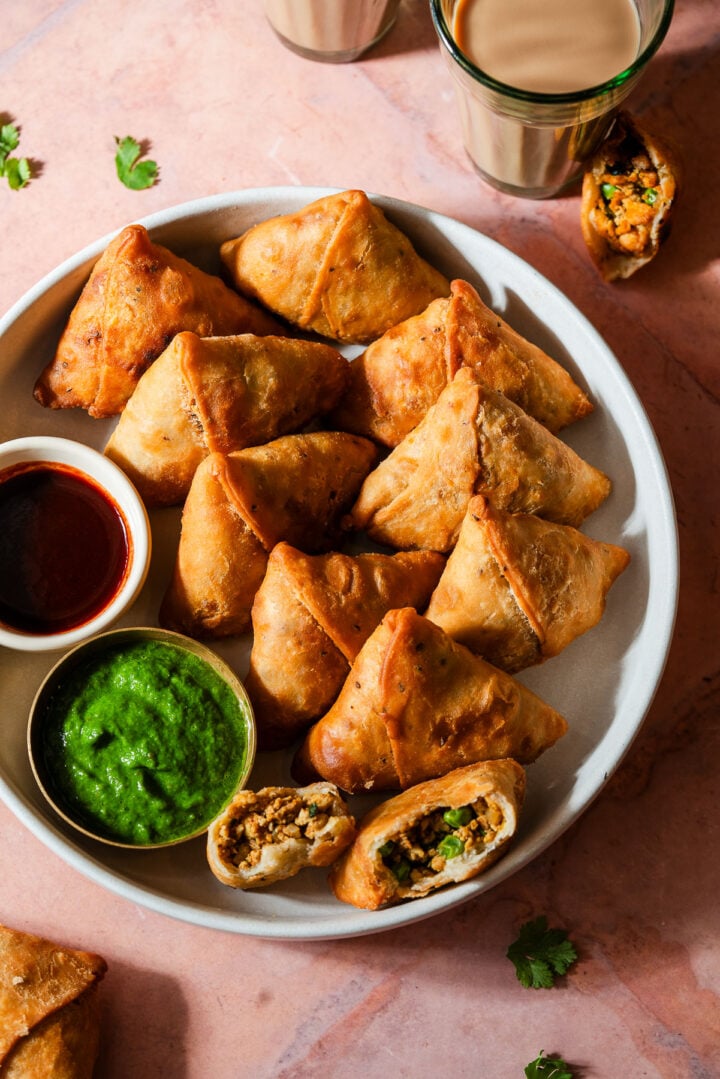 Qeema Samosa