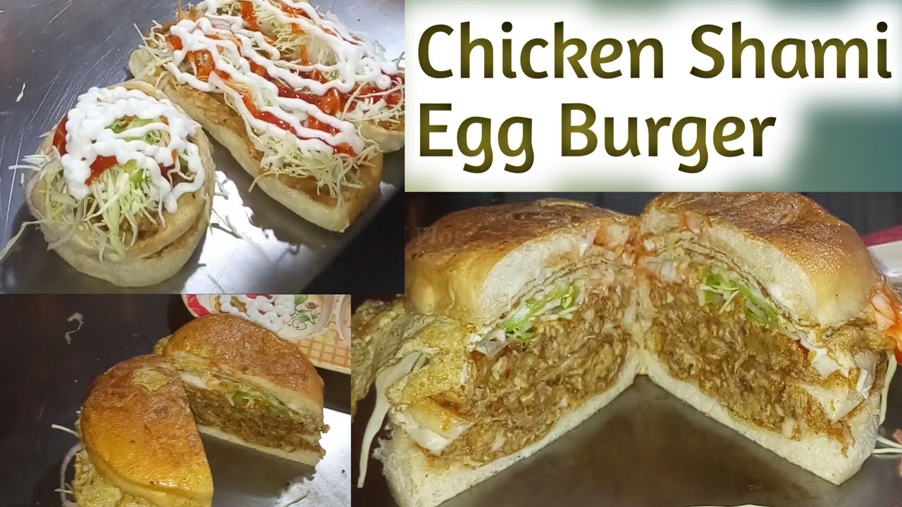 Chicken Shami Burger