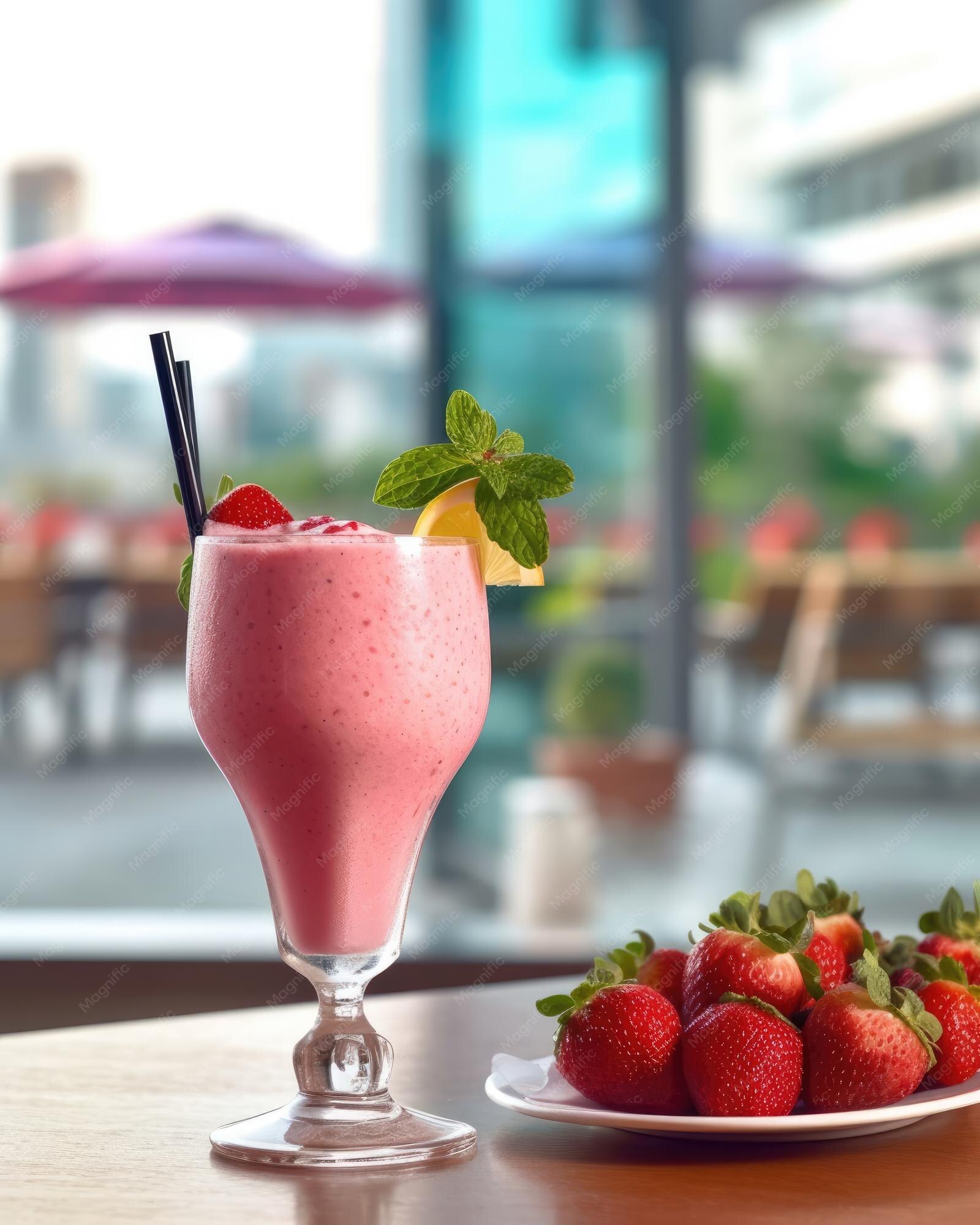 Strawberry Milk Shake