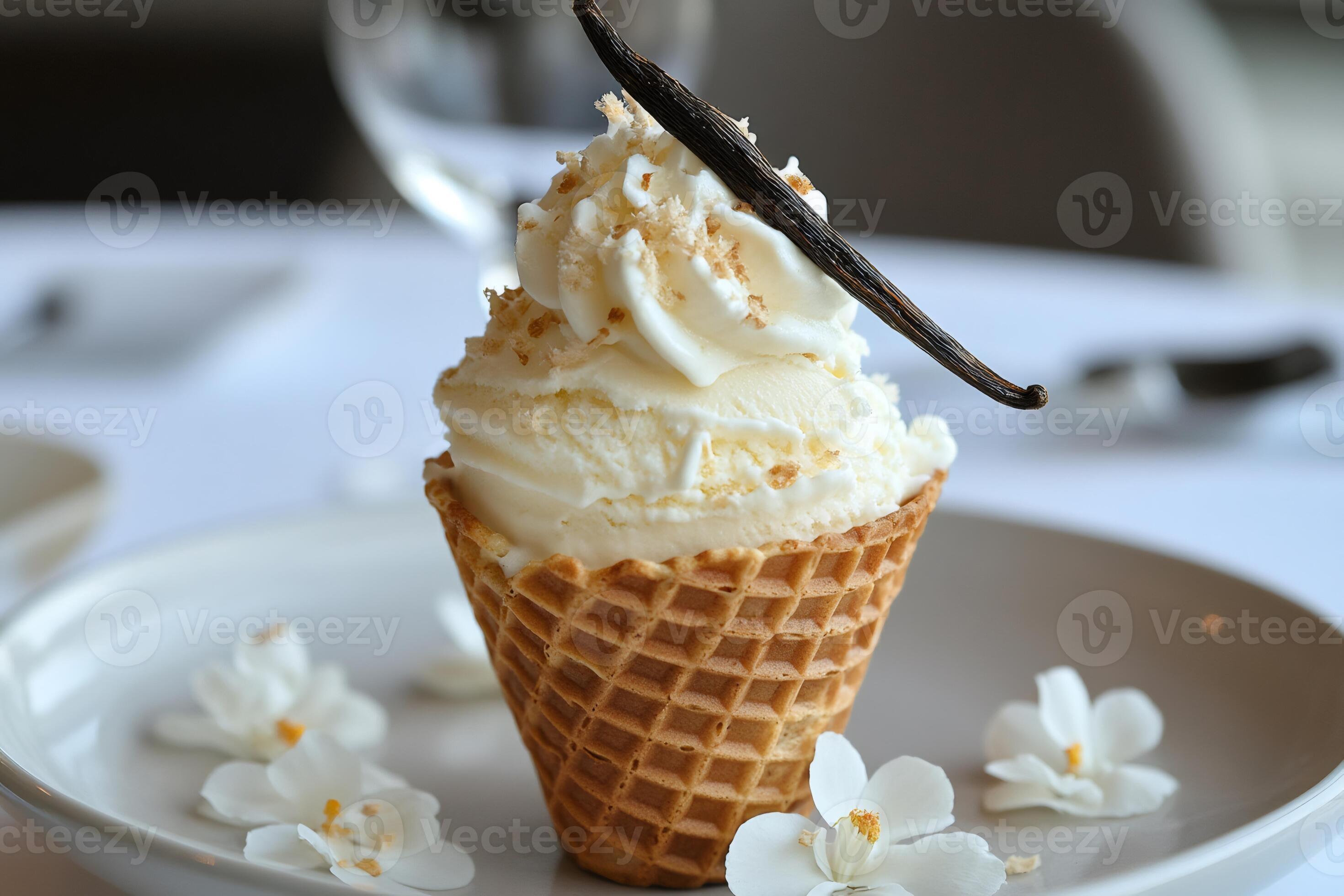 Vanilla Cone