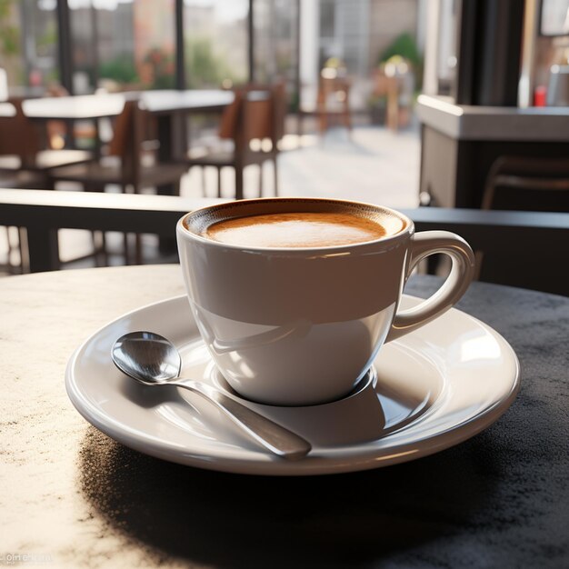 Creamy Coffee Cup
