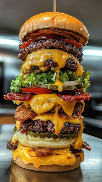 Cheese Tower Burger
