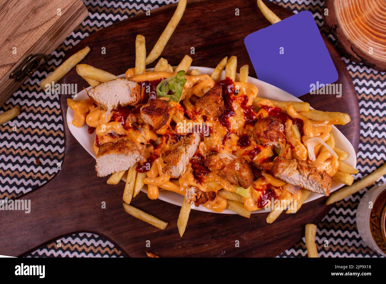 Q.K Tikka Cheese Fries