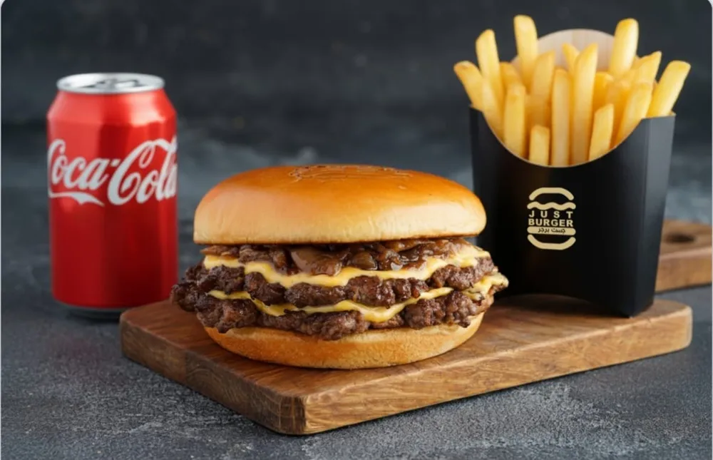 Mamo Special Beef Smash Burger Double