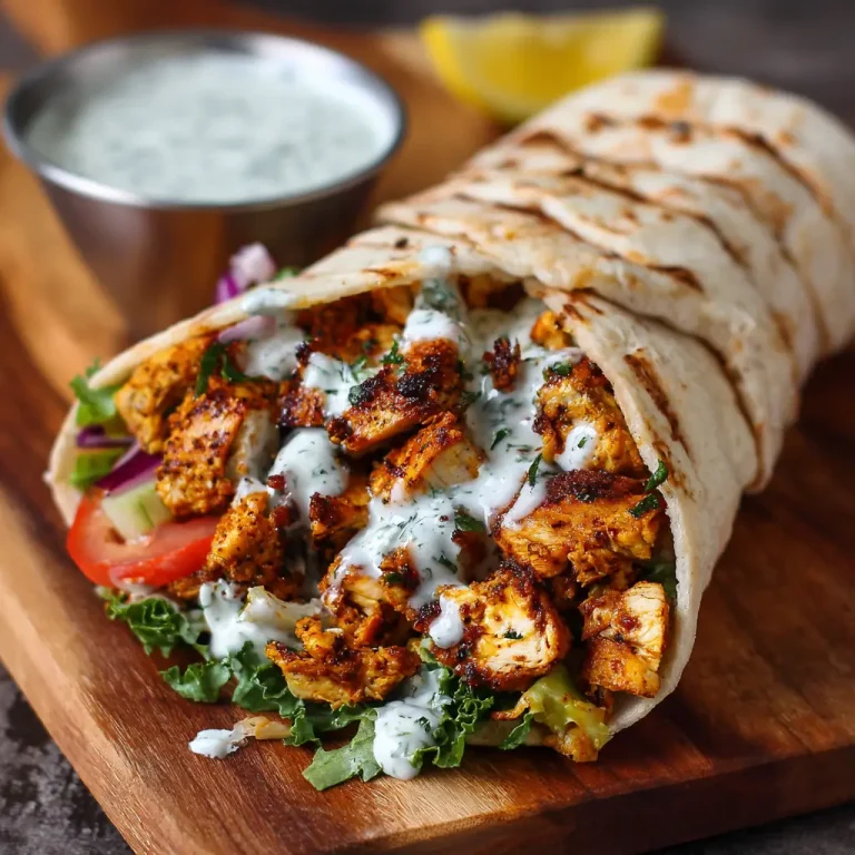 Chicken Malai Shawarma