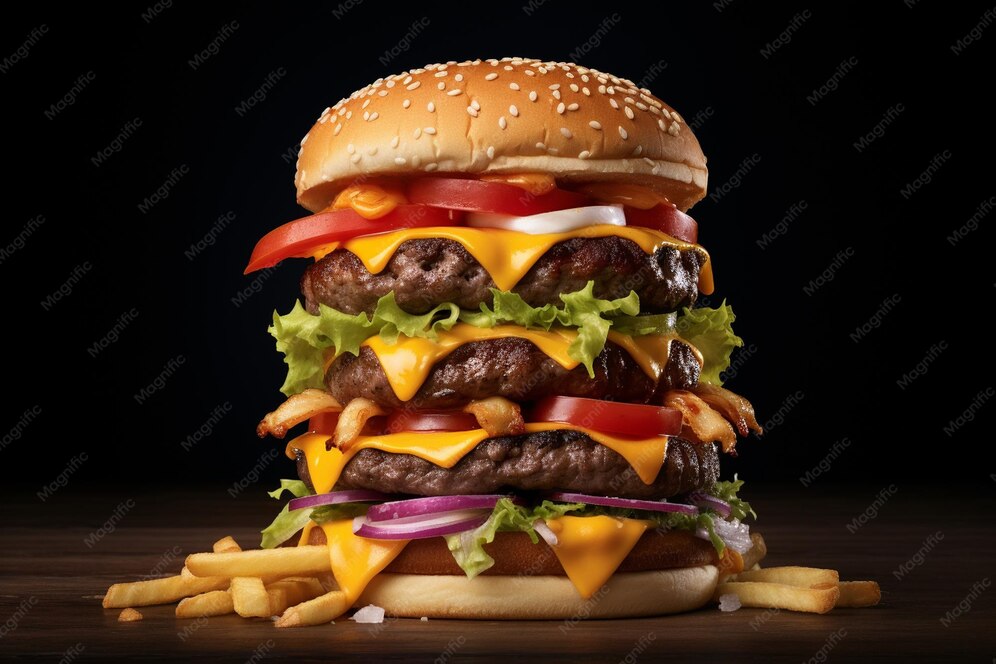 Double Decker Burger
