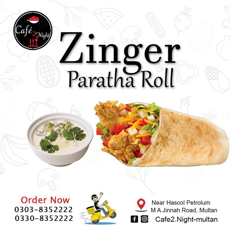 Zinger Paratha Deal
