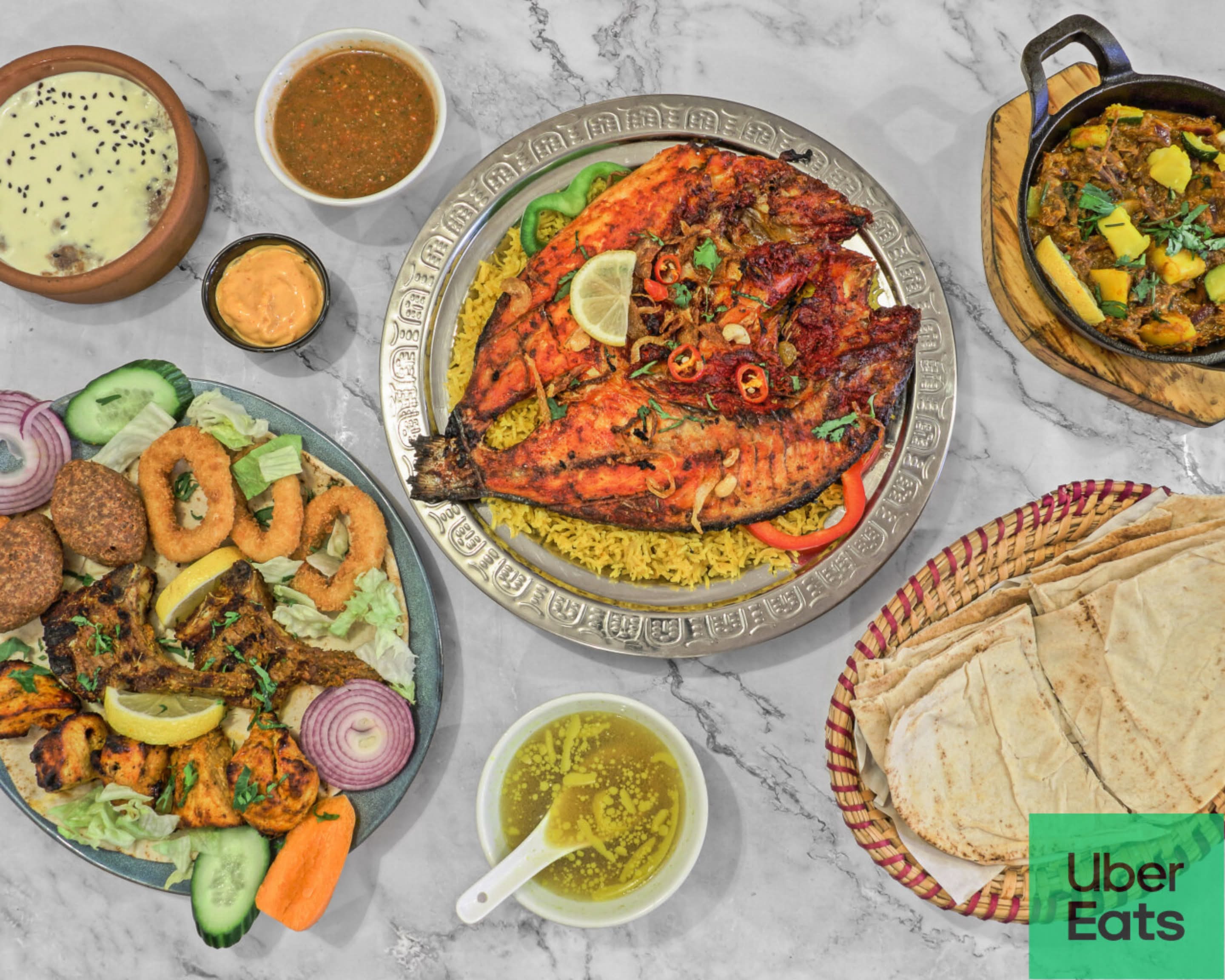 Special Bait ul Khaleej Mandi Platter