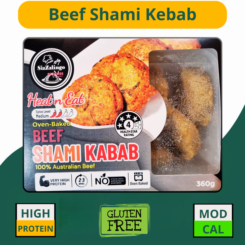 Beef Shami Kabab (6 Pc)