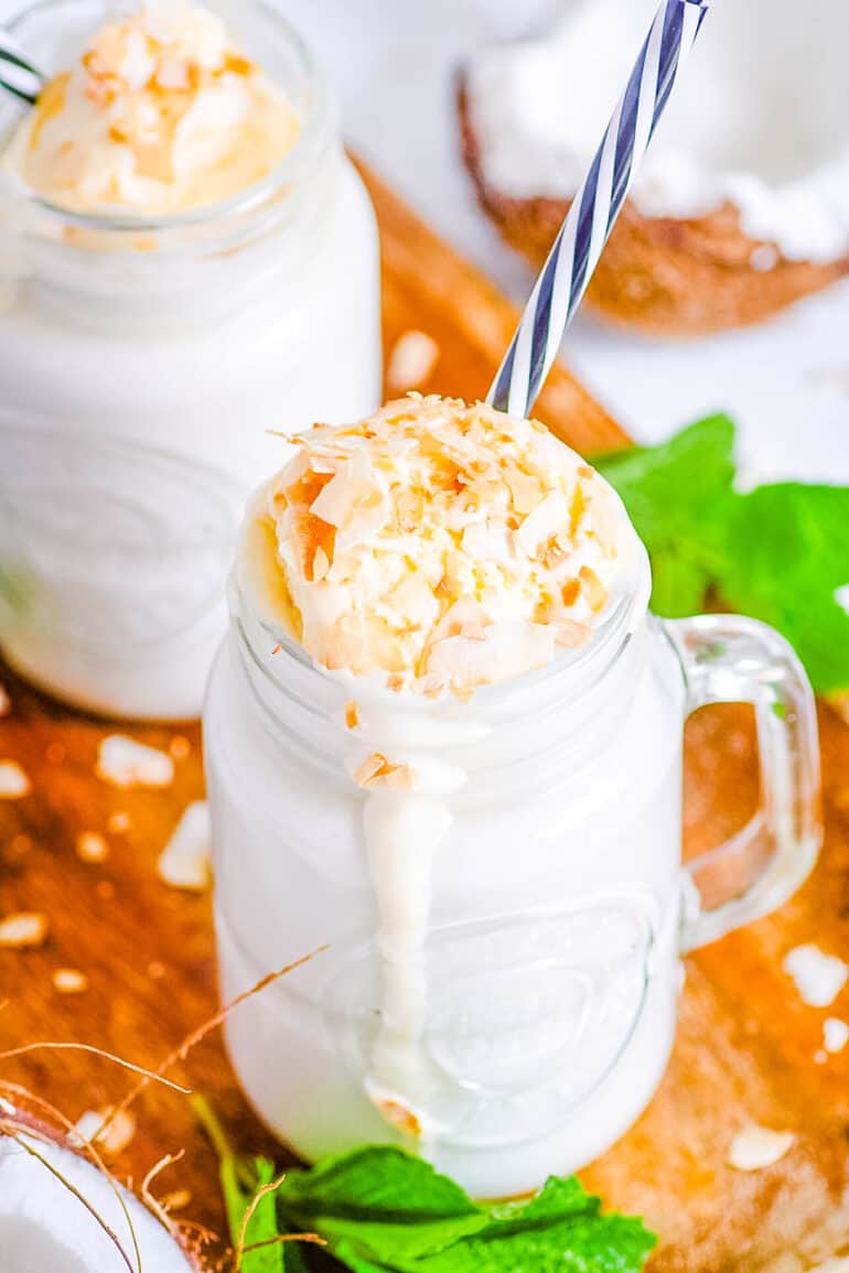 Coconut Ice Cream Shake