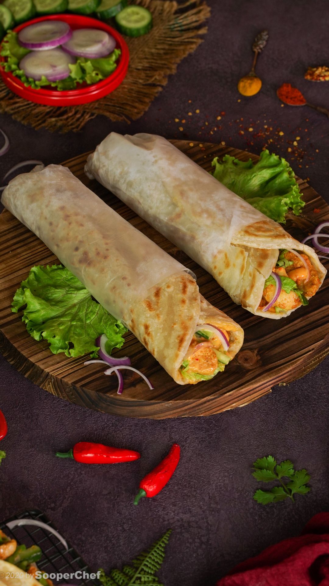 Chicken Paratha Roll