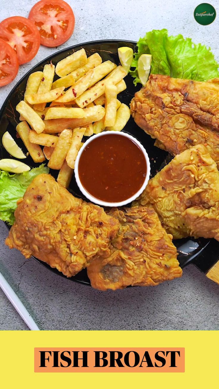 Fish Broast Half (4 Pcs)