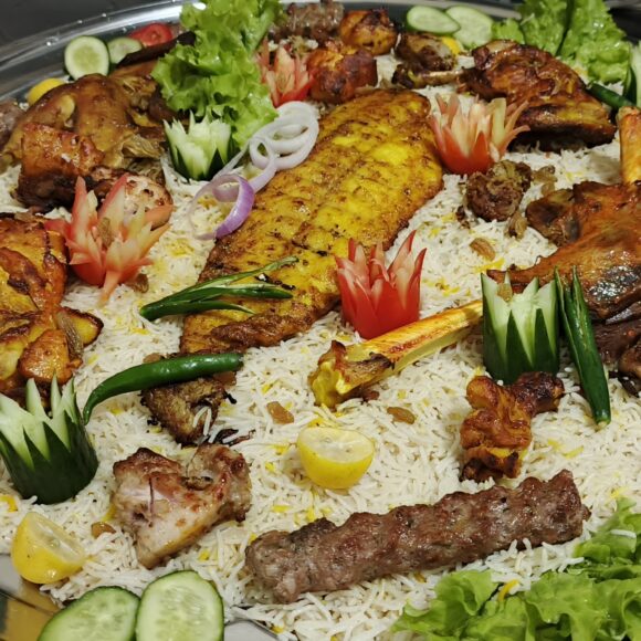 Jumbo Special Family Mandi Platter