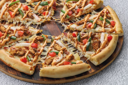 Deep Dish Peri Peri Pizza