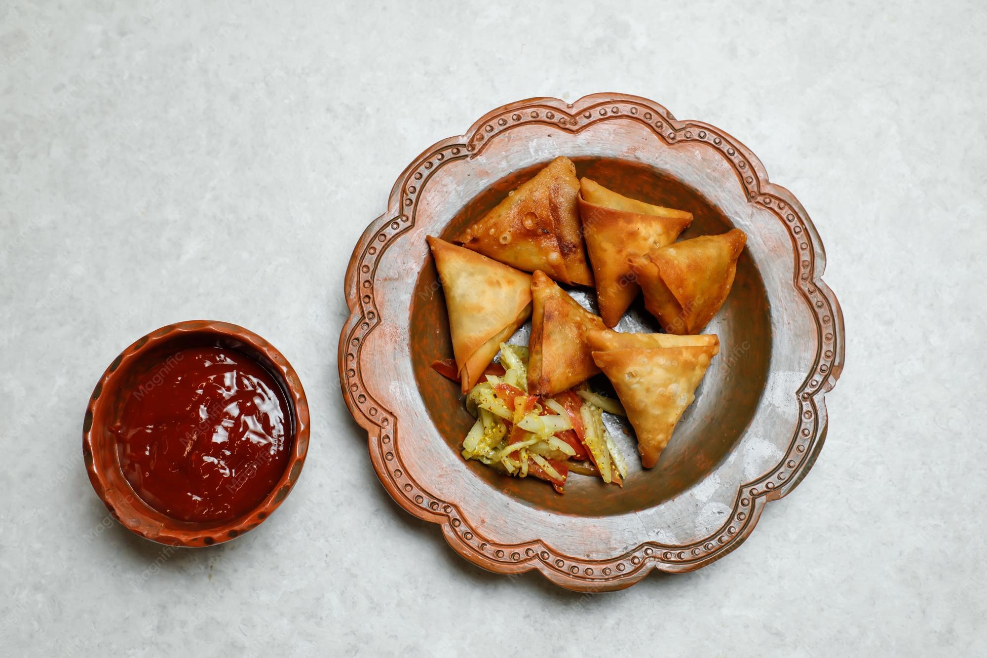 Chicken & Vegetable Samosa