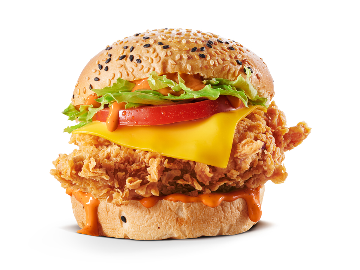 Zinger Burger with Cheese