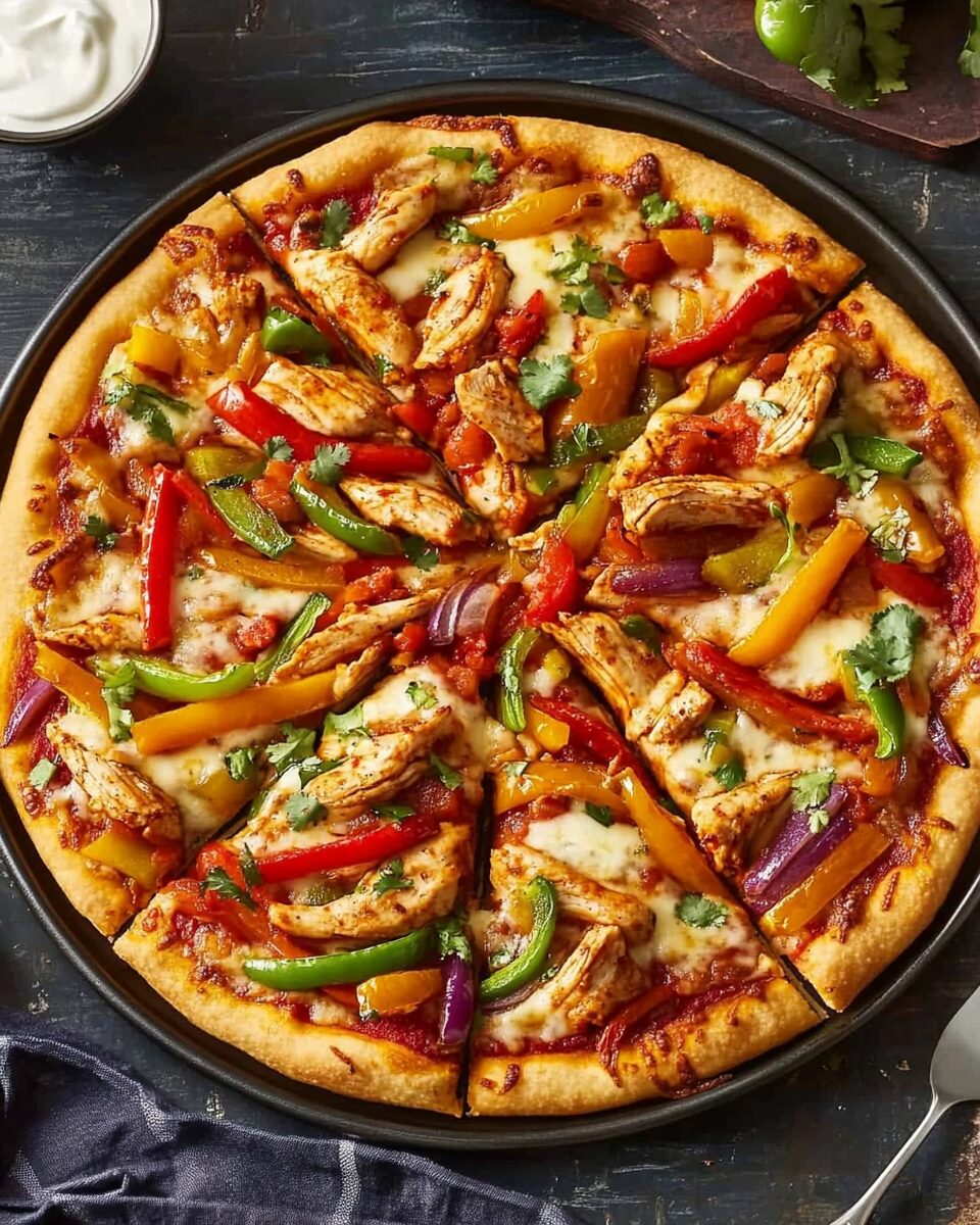 Chicken Fajita Pizza