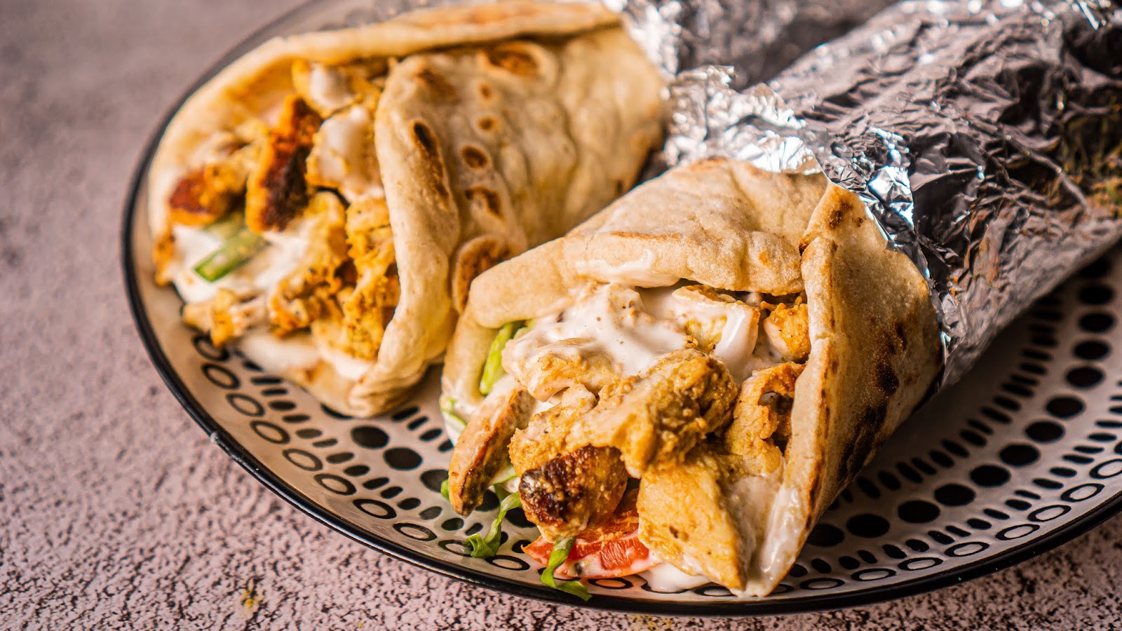 Chicken Cheese Shawarma