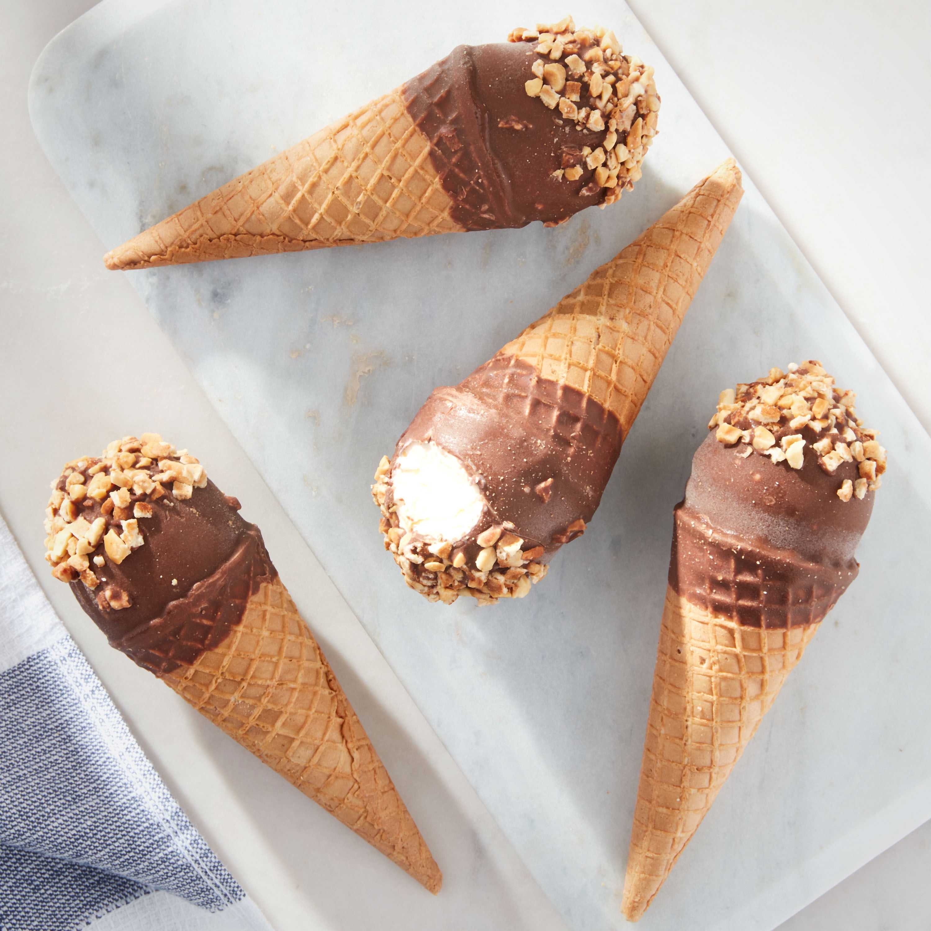 Chocolate & Vanilla Cone