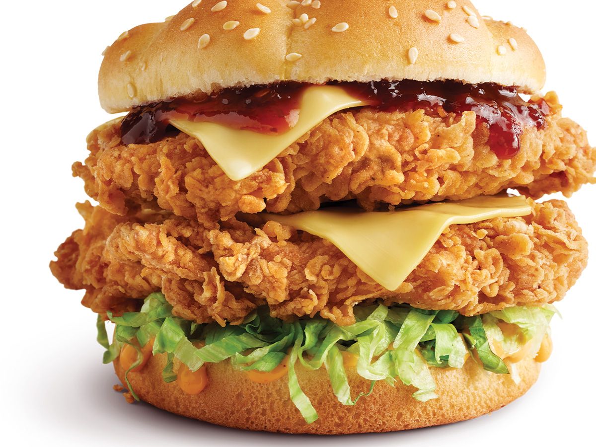 Long Zinger Burger